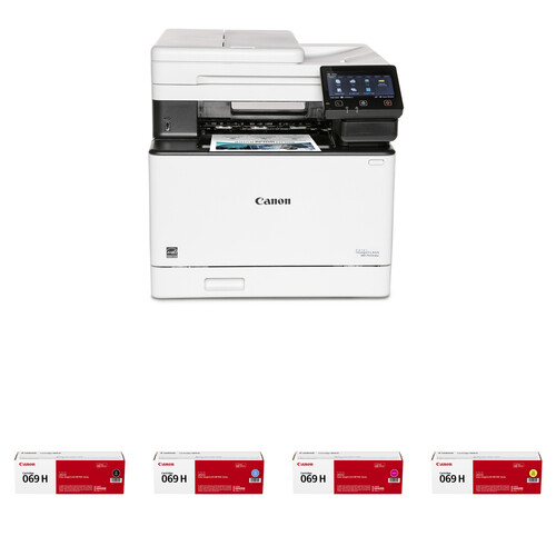 Canon imageCLASS MF753Cdw Multifunction Wireless Color Laser Printer with High-Capacity Toner Cartridges Kit