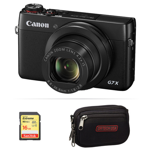 Canon PowerShot G7 X Digital Camera Basic Kit