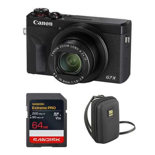 Canon PowerShot G7 X Mark III Digital Camera with Accessories