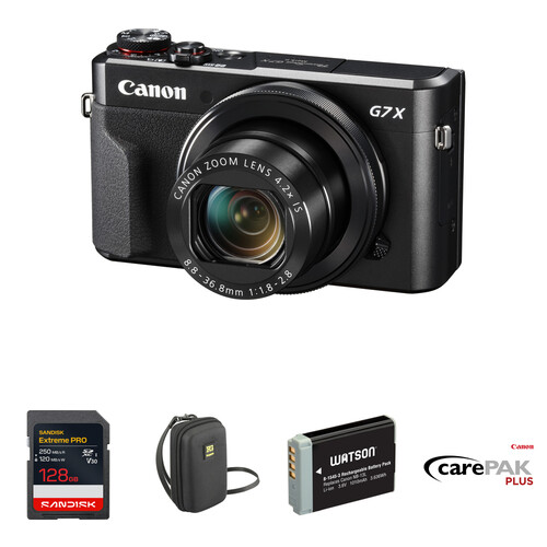 Canon PowerShot G7 X Mark II Digital Camera Deluxe Kit B&H