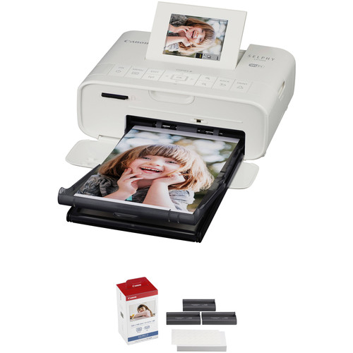 Canon SELPHY CP1200 Wireless Compact Photo Printer with KP-108IN