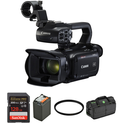 Canon XA45 Camcorder Master Starter Kit B&H Photo Video