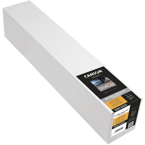 Canson Infinity ARCHES BFK RIVES Pure White Paper (24" x 39' Roll)