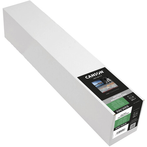 Canson Infinity ARCHES Aquarelle Rag Paper (24" x 39' Roll)