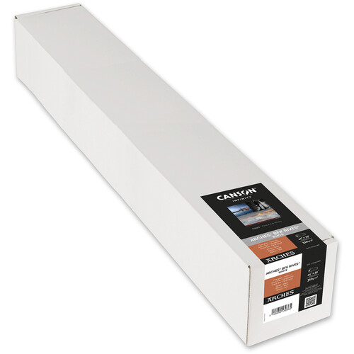 Canson Infinity ARCHES BFK RIVES Pure White Paper (44" x 39' Roll)