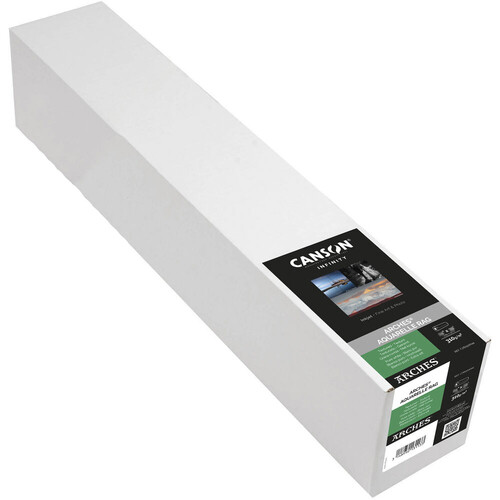 Canson Infinity ARCHES Aquarelle Rag Paper (44" x 65' Roll)