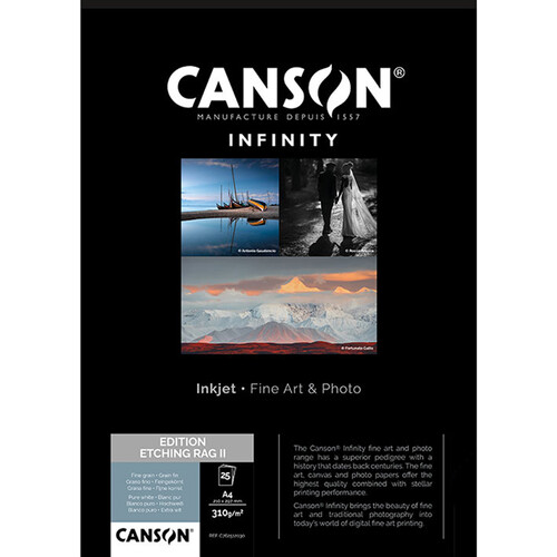 Canson Infinity Edition Etching Rag II Paper (13 x 19", 25 Sheets)