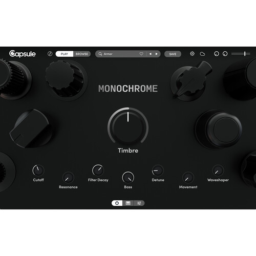 Capsule Audio Monochrome Grooves and Synth Virtual Instrument (Perpetual)