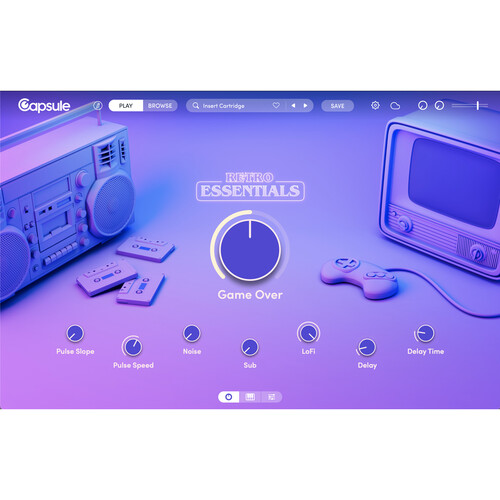 Capsule Audio Retro Essentials '80s/'90s Synth Virtual Instrument (Perpetual)