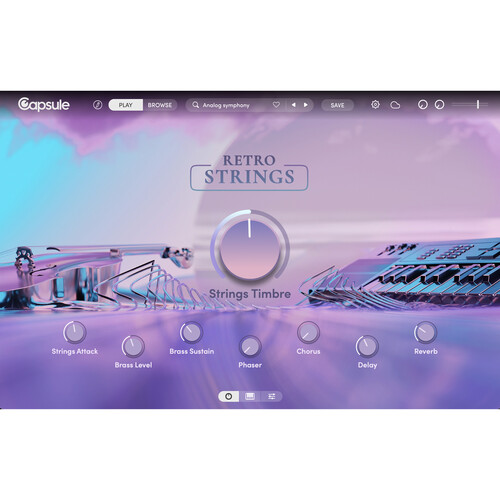 Capsule Audio Retro Strings Vintage Analog Virtual Instrument (Perpetual)