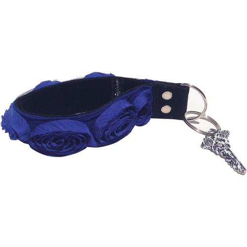 Capturing Couture Organza Key Chain (Cobalt Blue)
