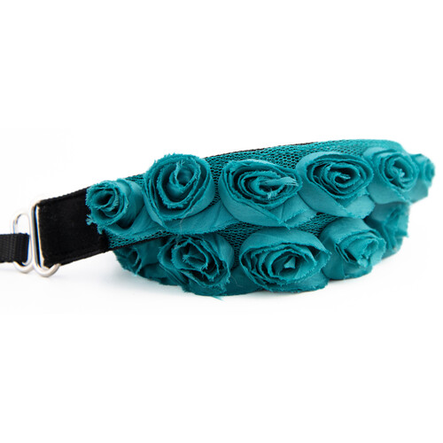 Capturing Couture Organza Collection SLR/DSLR Couture Camera Strap (Turquoise, 1.5")