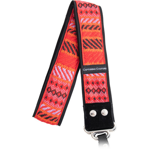 Capturing Couture Camera Strap (Maya Red, 1.5" Wide)