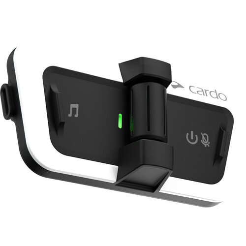 Cardo Packtalk Outdoor Wireless Intercom System (White, Single)