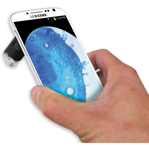 Carson MM-240 MicroMax Plus LED Microscope for Samsung Galaxy S4