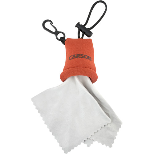 Carson Stuff-it Microfiber Cloth with Drawstring (Orange)