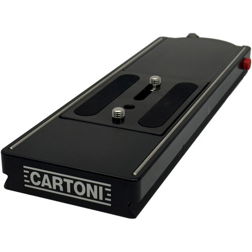 Cartoni Euro-Style Baseplate with Euro QR Camera Plate for Master/Maxima