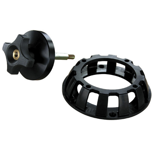 Cartoni Master Flat Base to 150mm Ball Base Adapter (Black)