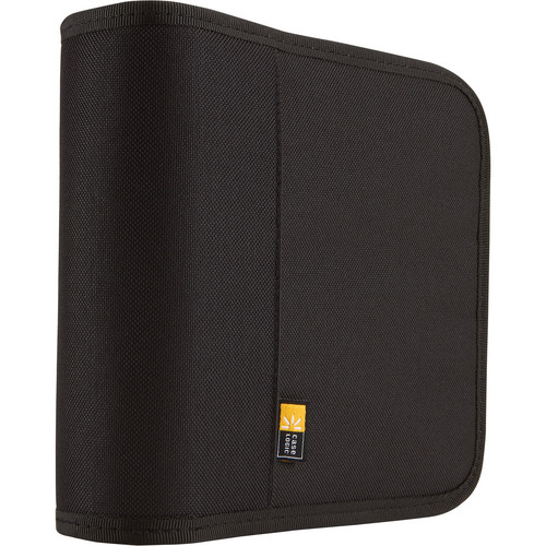 Case Logic 24-Disc Nylon CD / DVD Binder (Black)