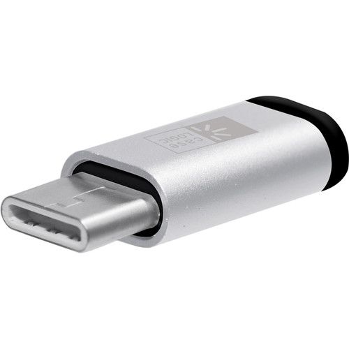 Case Logic Micro-USB to USB Type-C Adapter (Silver)