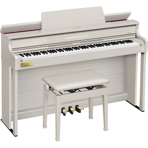 Casio Celviano AP-750 88-Key Console-Style Digital Piano with Bench (Gray/Beige)