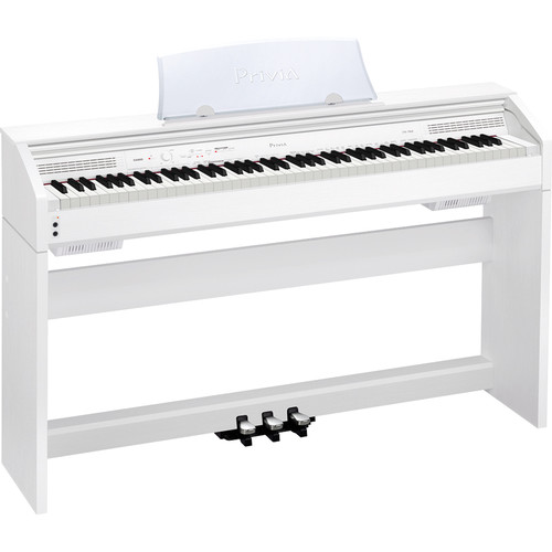 Casio PX-760 Privia 88-Key Digital Piano (White)