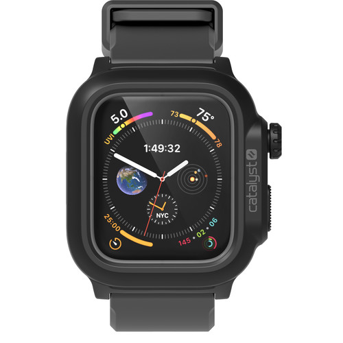 Catalyst Waterproof Case for Apple Watch Series 4 & 5 (Black/Gray, 44mm)