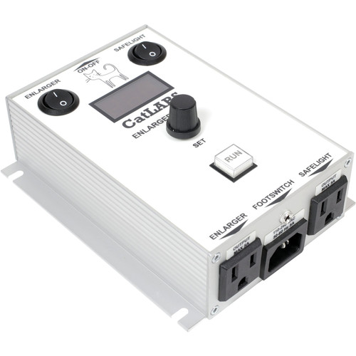 CatLABS Universal Digital Safelight Darkroom Timer with Foot Switch