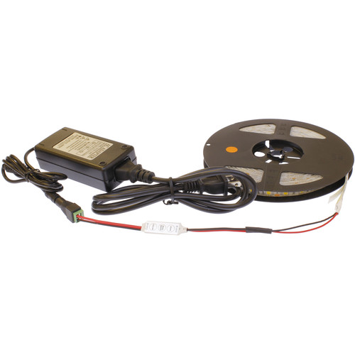 Cavision ELSDC-5560T-PA LED Strip and Mini Controller with Power Adapter (Tungsten)