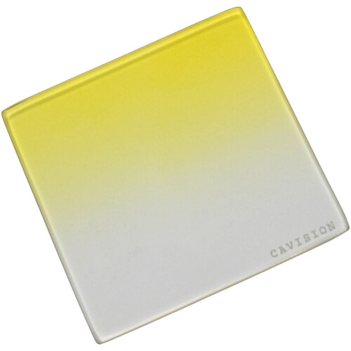 Cavision Graduated Yellow Filter (3 x 3", 2-Stop)