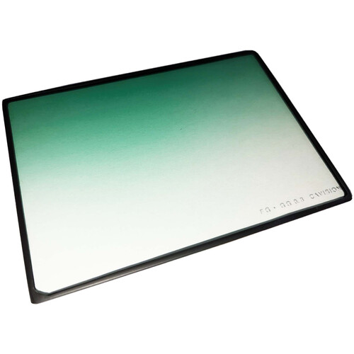 Cavision 4 x 5.65" Grad Green 0.3 Glass Filter