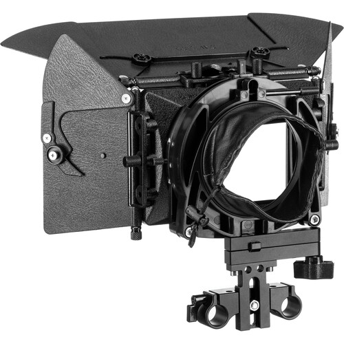 Cavision 3 x 3 Swing-Away Matte Box Package with 15mm Bracket for DSLR Cameras