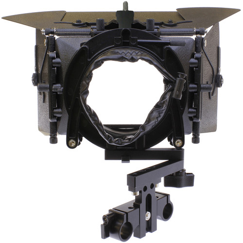 Cavision 3x3 Matte Box Kit with 15mm LWS Swing Bracket, Metal Trays, Flaps & Donut