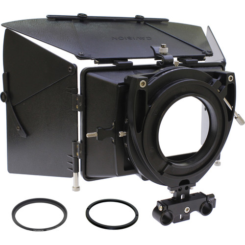 Cavision 4 x 5.65" Matte Box Kit with Dual-Rod Bracket for Sony PXW-190/Z280 Cameras