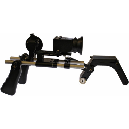 Cavision Shoulder Pad Package with Viewfinder & Follow Focus for Canon 5D Mark III