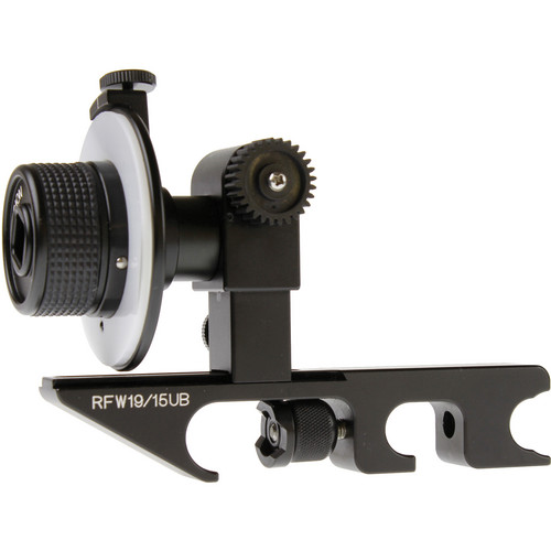 Cavision Basic Mini Follow Focus with Gear for Fujinon Video Lenses (19mm Rods)