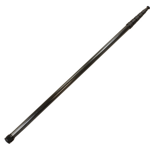 Cavision SCP660F 6-Section Carbon Fiber Boompole with Fixed Top (Glossy Black, 19.7')