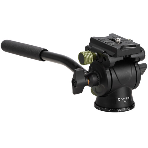 Cayer S1 Mini Fluid Head (Green)