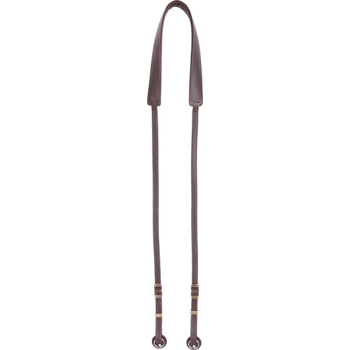 Cecilia Gallery Adjustable Leather Camera Strap (Brown)