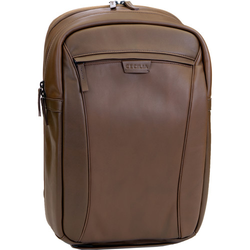 Cecilia Gallery Humboldt 14L Camera and 13" Laptop Backpack (Chestnut, Leather)