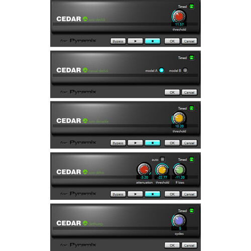 CEDAR Audio Audio-Restoration Plug-In Bundle for Pyramix 64-Bit