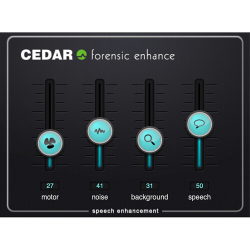 CEDAR Audio Forensic Enhance Plug-In