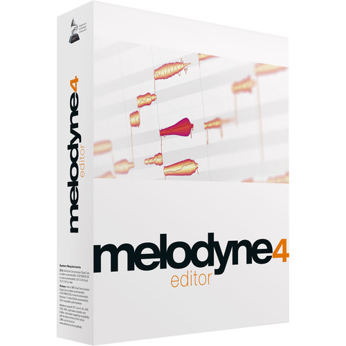 Celemony Melodyne Editor 4 - Polyphonic Pitch Shifting/Time Stretching Software (Download)