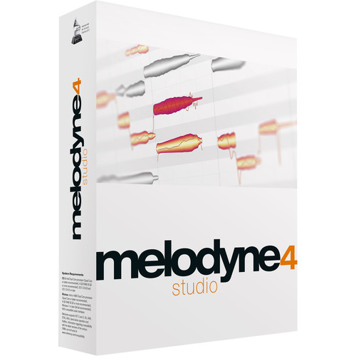 Celemony Melodyne 4 Studio (Upgrade from Studio/Cre8) Polyphonic Pitch Shifting/Time Stretching Software (Download)