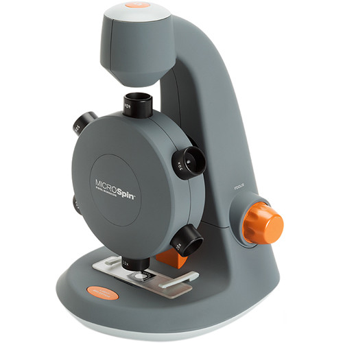 Celestron MicroSpin 2.0 MP Digital Microscope (Gray)