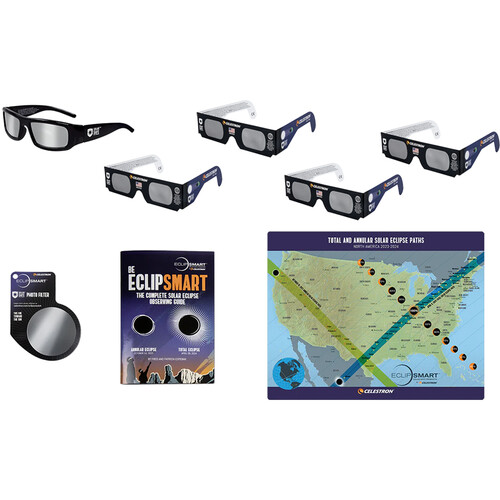 Celestron EclipSmart Ultra 8-Piece Solar Observing and Imaging Kit