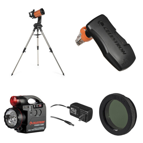 Celestron NexStar 5SE 125mm f/10 Schmidt-Cassegrain GoTo Telescope Observation Kit