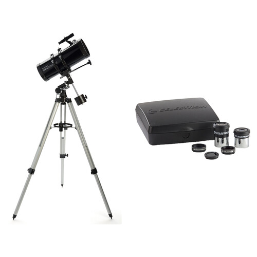 Celestron PowerSeeker 127EQ 127mm f/8 Reflector Telescope with Accessory Kit