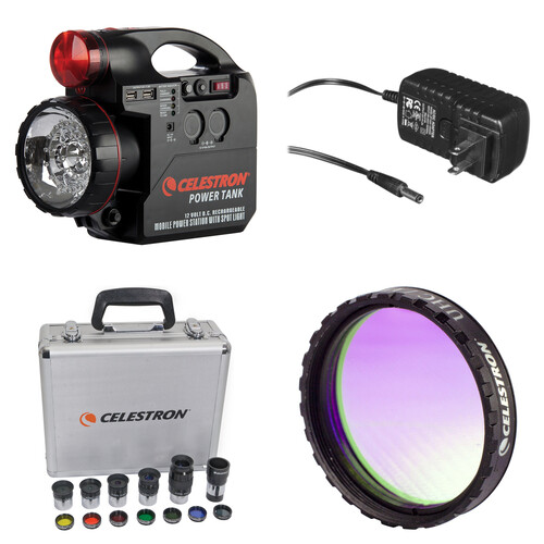 Celestron Deluxe Telescope 1.25" Observation and Power Accessory Kit