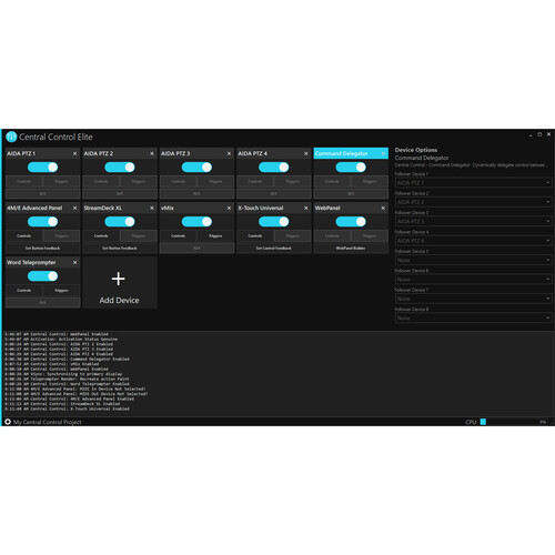 Central Control MIDI Control Pro License (Download)